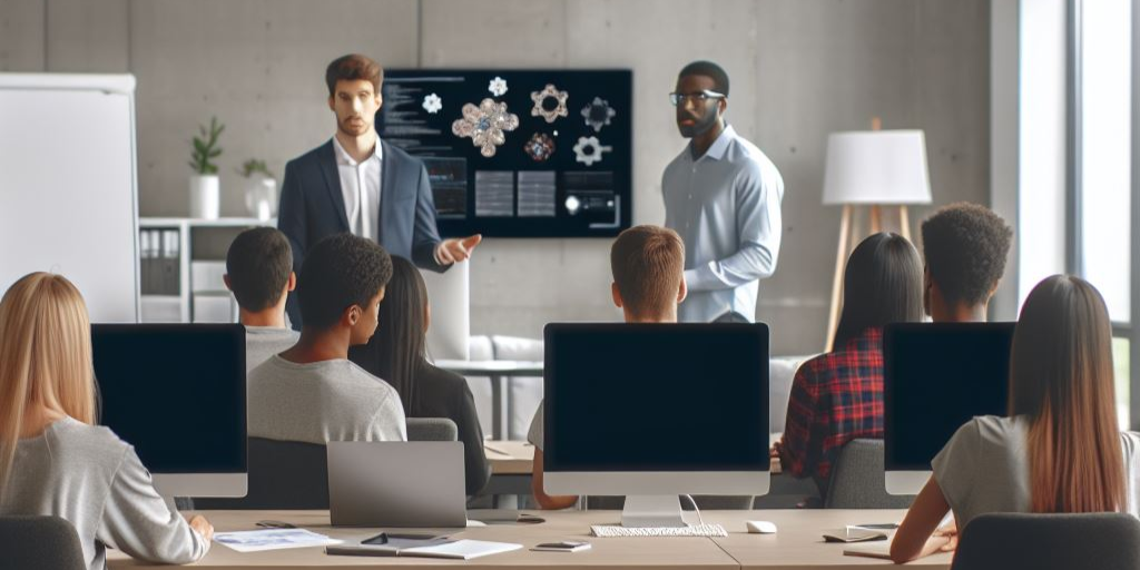 Engineering leaders onboarding new developers in the team